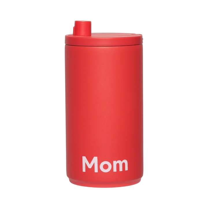 Design Letters - Travel Becher, 0.35 l, Mom / deep sea coral