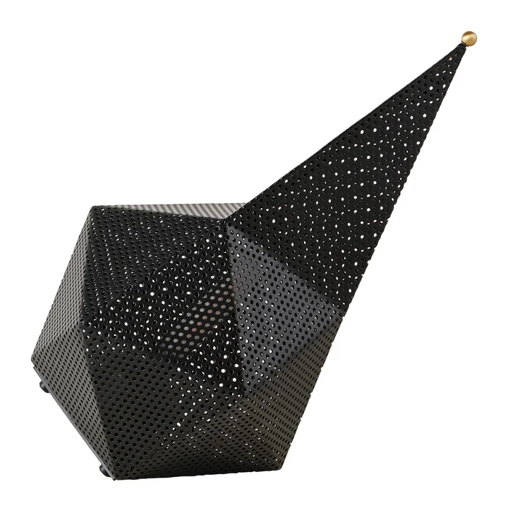 Bagdad Portable Akkuleuchte, soft black semi matt (EU) von Gubi