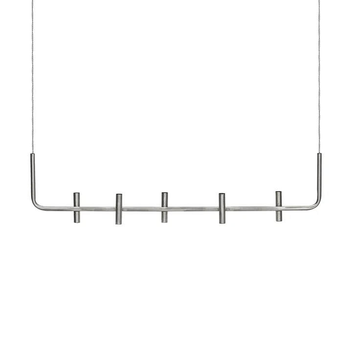 House Doctor - Maxi Kerzenständer, antikes silber