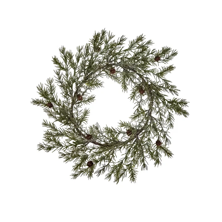 House Doctor - Torch Kranz, Ø 45 cm, grün