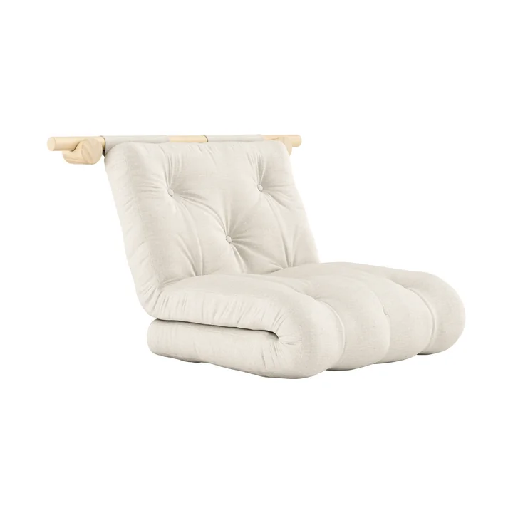 Karup Design - Hooked 75 Sofabett inkl. Bravo Matratze 75 x 200 cm, linen