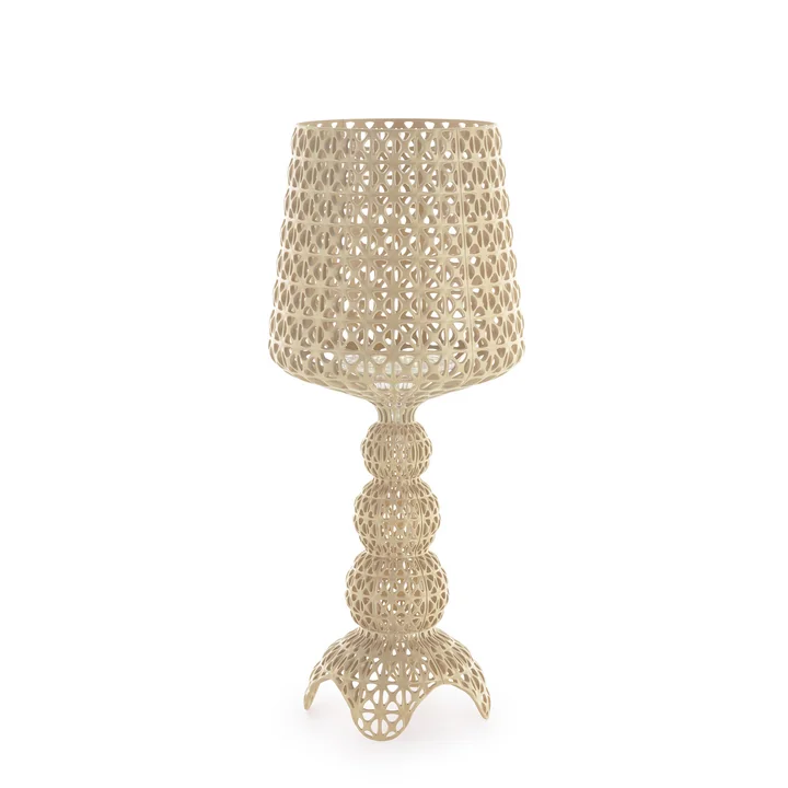 Kartell - Mini Kabuki LED Tischleuchte, beige