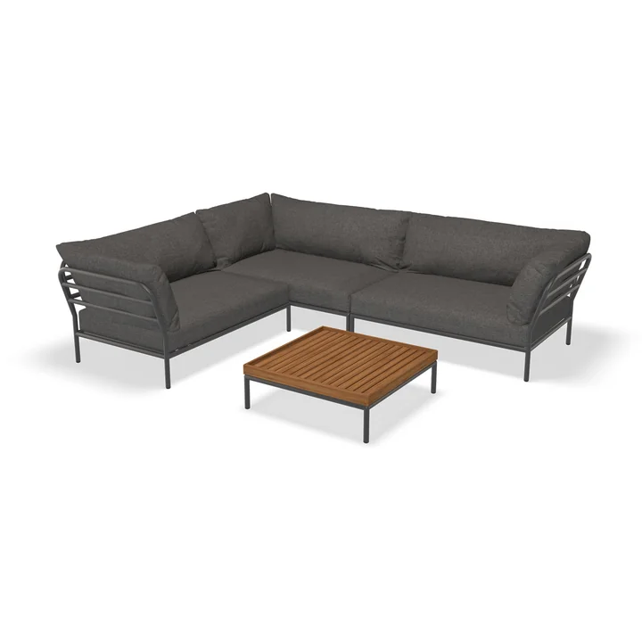 HOUE - Level 2 Loungeset 7, dunkelgrau / dark grey basic