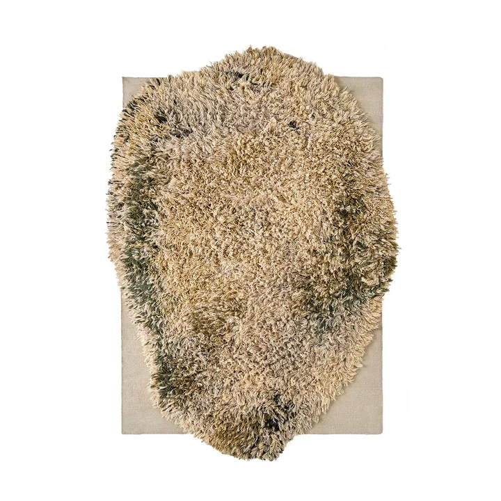 nanimarquina - Alga Teppich, 179 x 270 cm, grau