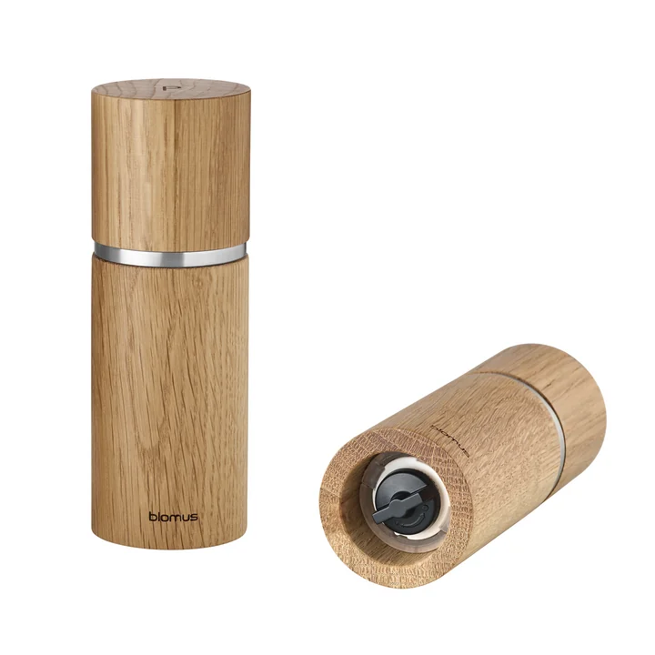 Blomus - Pepe Salz- und Pfeffermühle, eiche (2er Set)