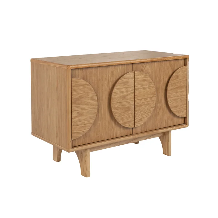 Zuiver - Groove Sideboard mit 2 Türen, Eiche