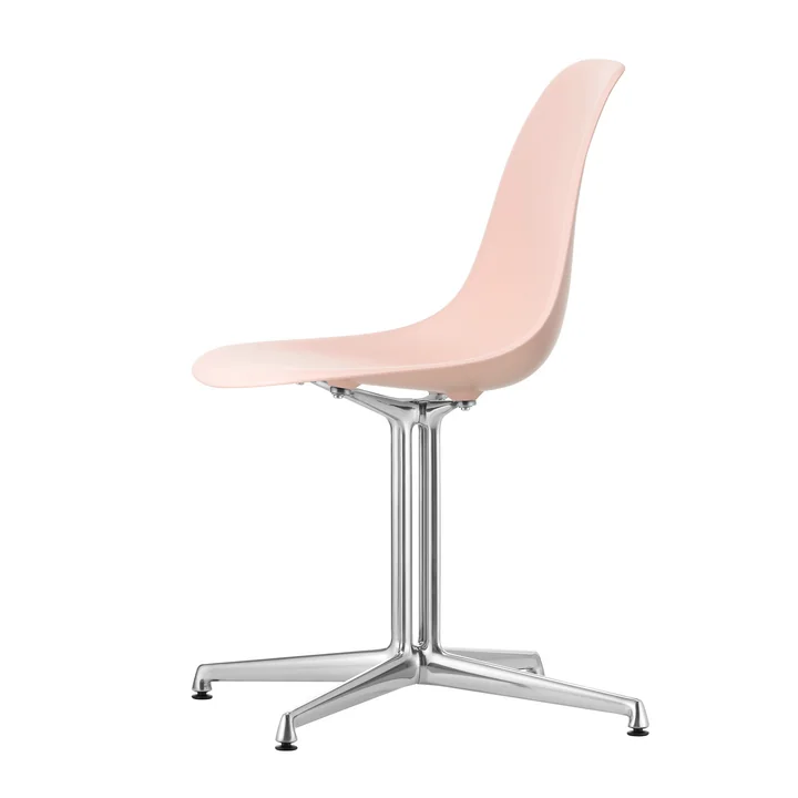 Vitra - Eames Plastic Side Chair DSL RE, poliert / zartrosé