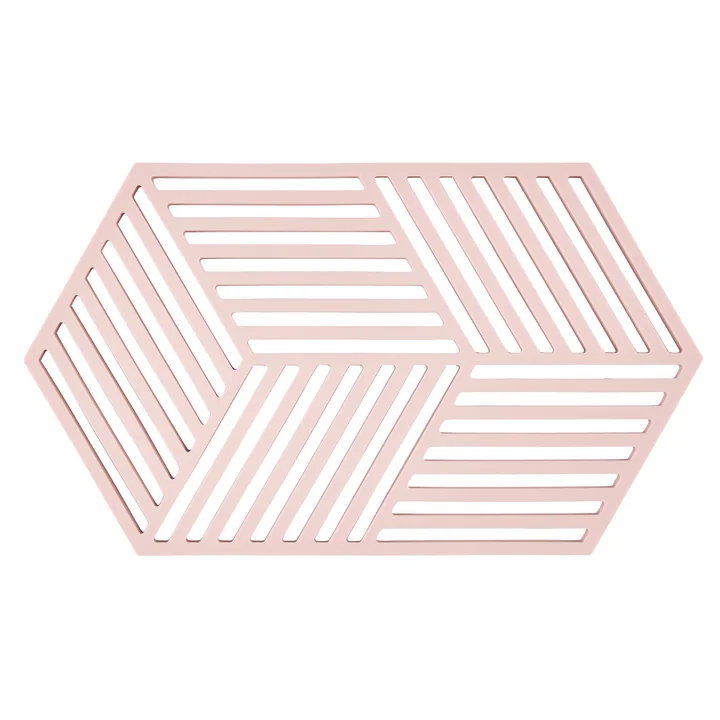 Zone Denmark - Hexagon Untersetzer large, rose