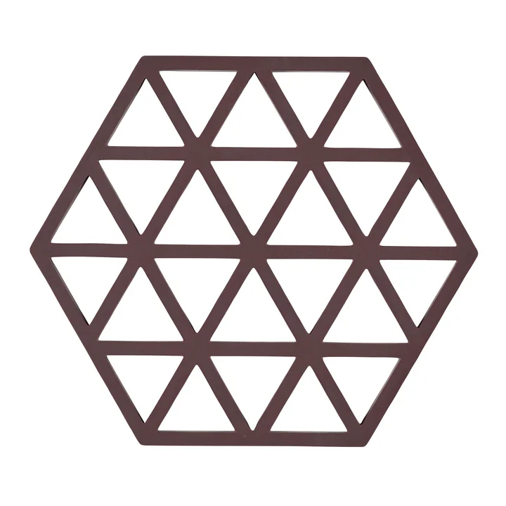Zone Denmark - Triangle Untersetzer, 16 x 14 cm, kalamata