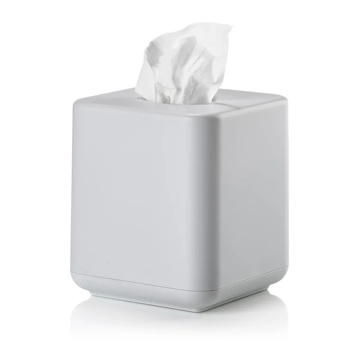 Zone Denmark - Ume Taschentuchbox, 13 x 13 x 15,1 cm, soft grey