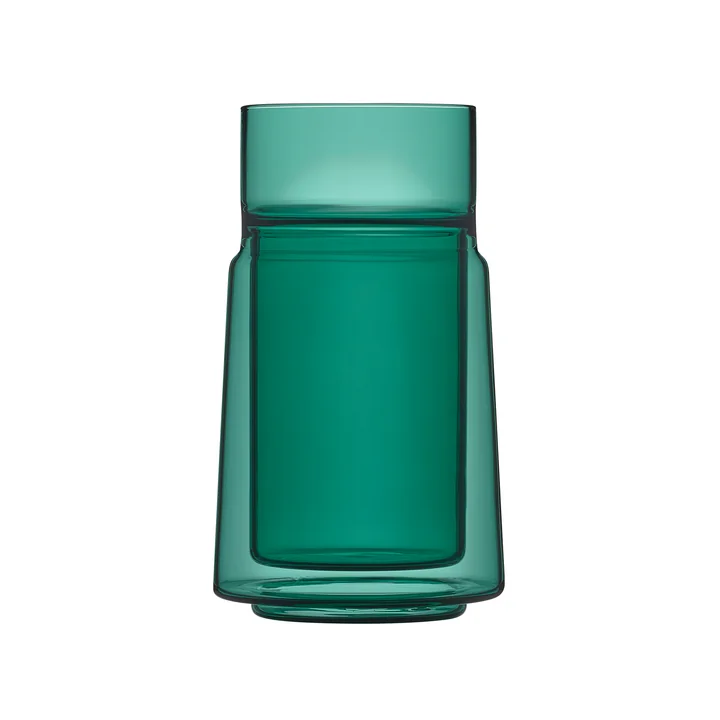 Jacob Jensen - Thermo-Doppelwandglas, large, 33 cl, grün