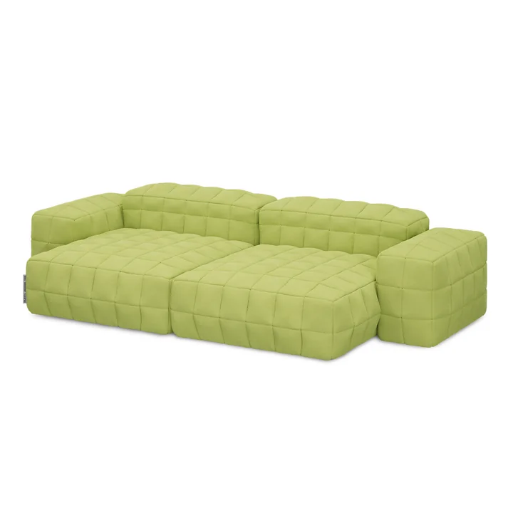 OUT Objekte unserer Tage - Henn Sofa 03, 280 x 140 cm, limette (Suunta 0402 by Kvadrat)