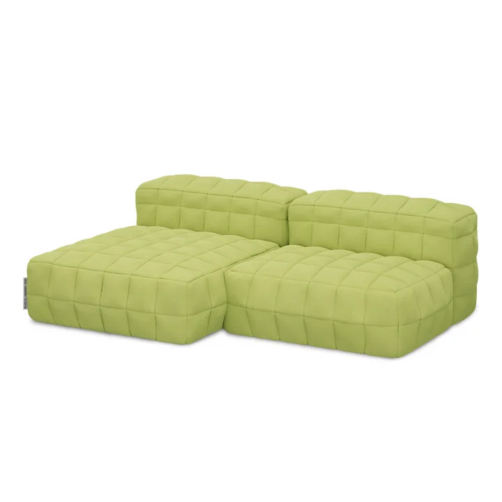 OUT Objekte unserer Tage - Henn Sofa 01, 210 x 140 cm, limette (Suunta 0402 by Kvadrat)