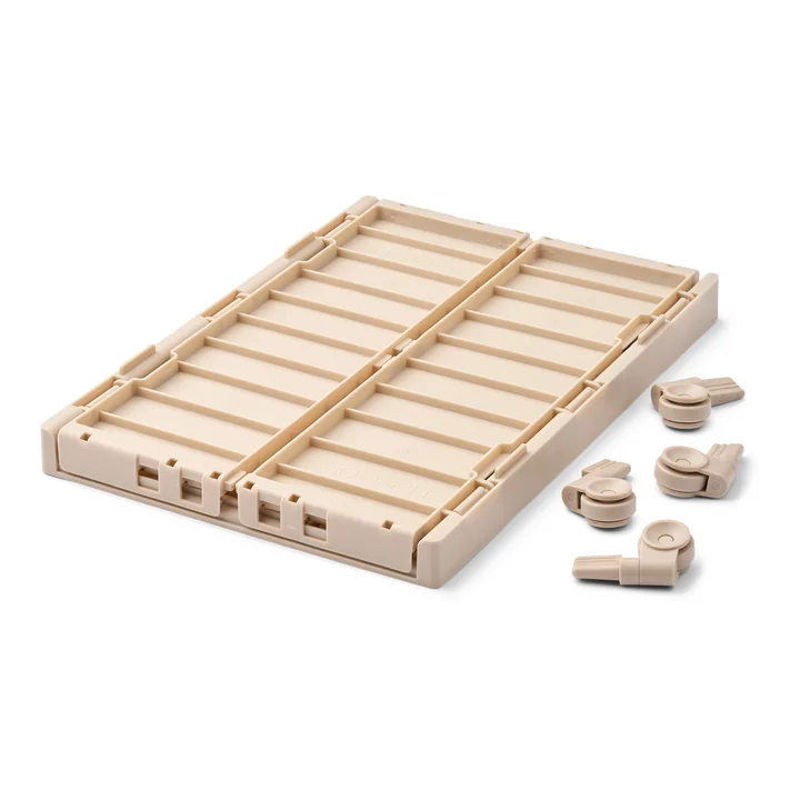 LIEWOOD - Weston Aufbewahrungsbox mit Rollen, L, sandy