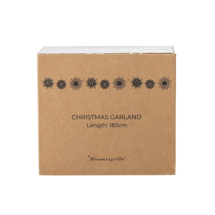 Bloomingville - Bellac Girlande, weiß