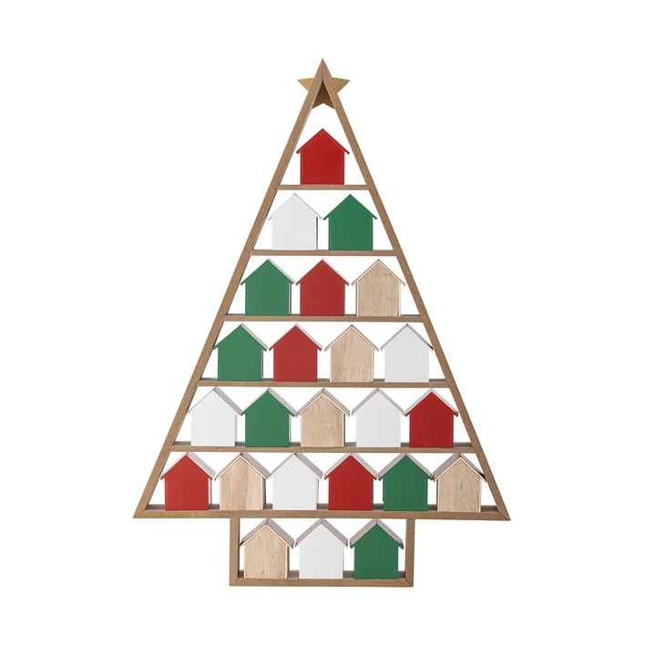 Bloomingville - Calvin Adventskalender, rot