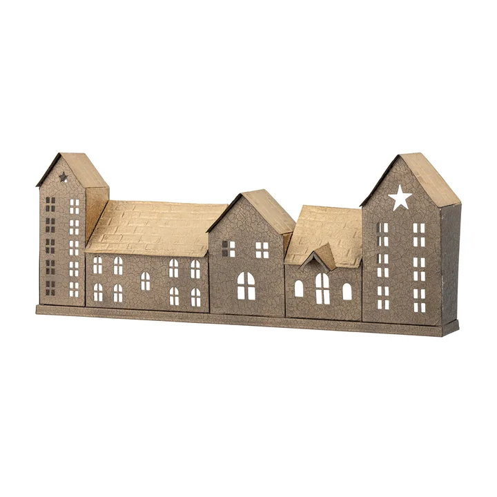 Bloomingville - Noeli Teelichthalter, gold