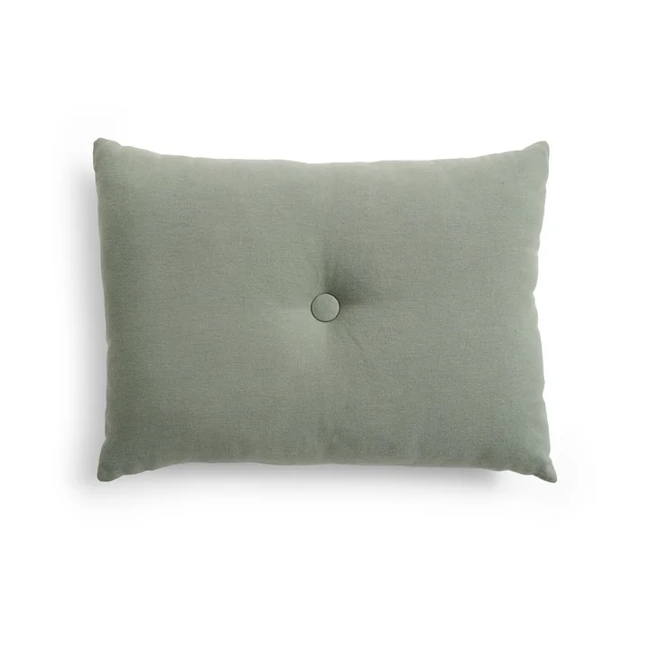 HAY - Dot Kissen Linen, 45 x 60 cm, pine green