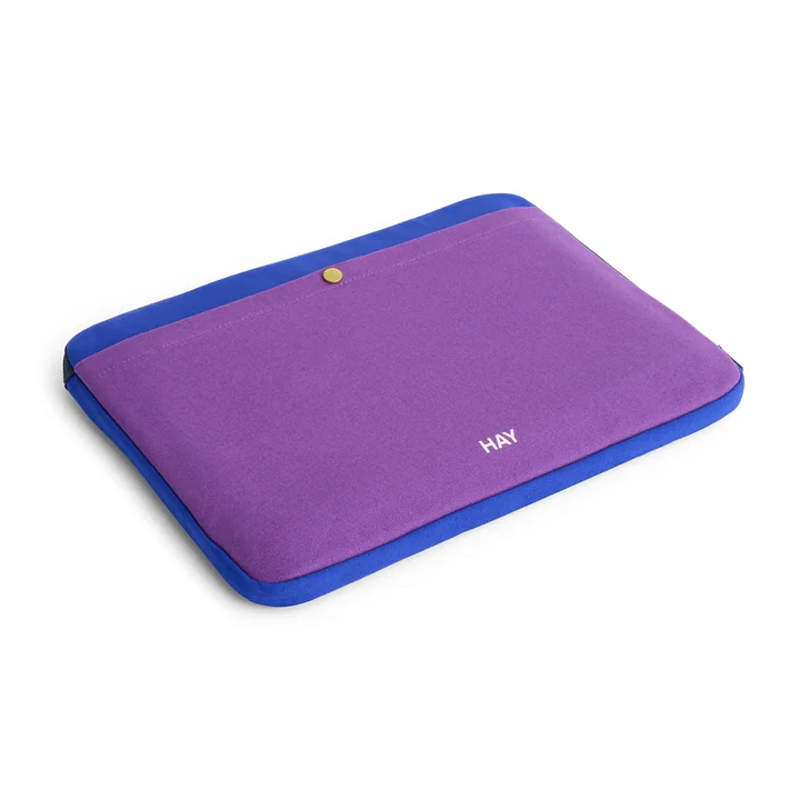 HAY - Multi Laptop Cover, 34,5 x 26 cm, purple multi