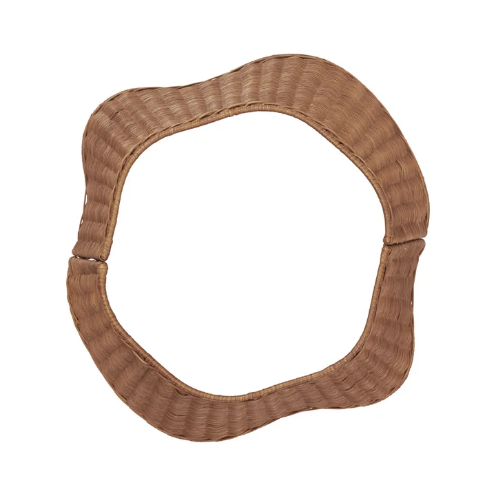 Ferm Living - Braided Christbaum-Umrandung, natur