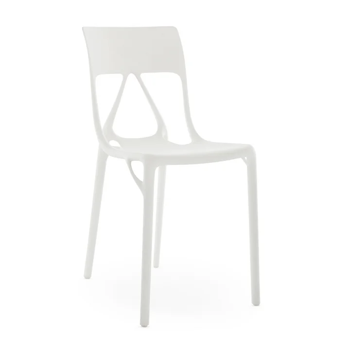 Kartell - A.I. Lite Stuhl, weiß