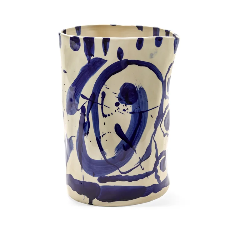 Serax - Sophia Vase L, blau