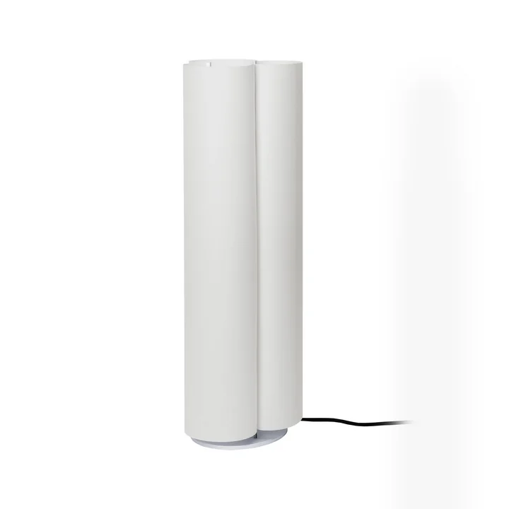 Ferm Living - Boe Stehleuchte, H 80 cm, silber / natur