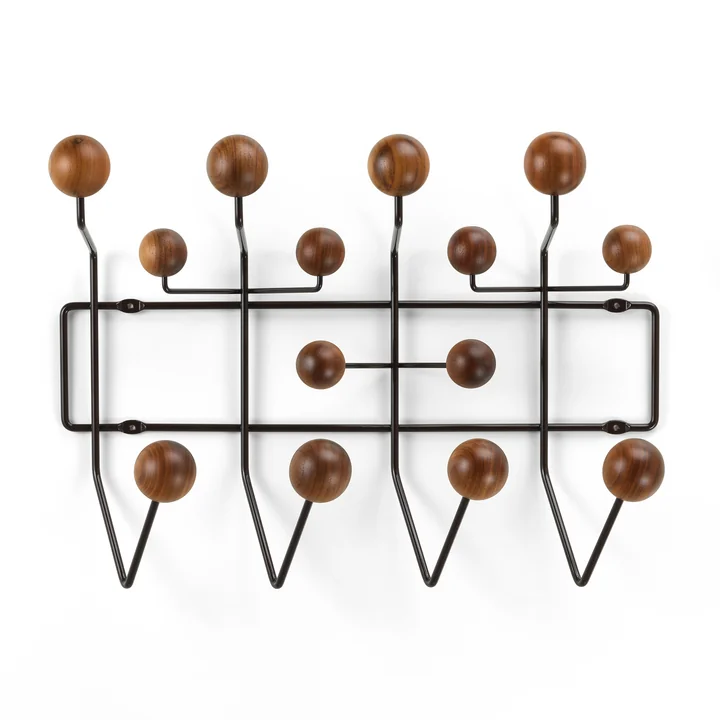 Vitra - Hang it all Garderobe, Nussbaum natur matt