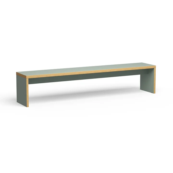 HKliving - Bank, 220 cm, pale green