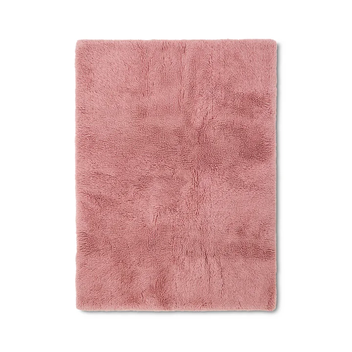 HKliving - Fluffy Teppich, 150 x 240 cm, pink