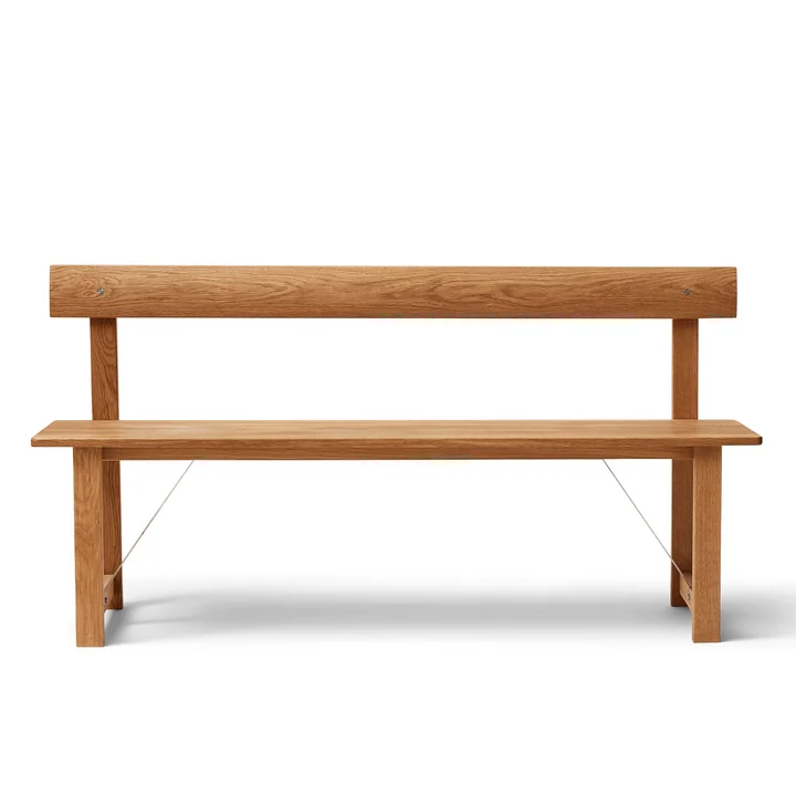 Form & Refine - Position Sitzbank 155, Edelstahl / Eiche geölt