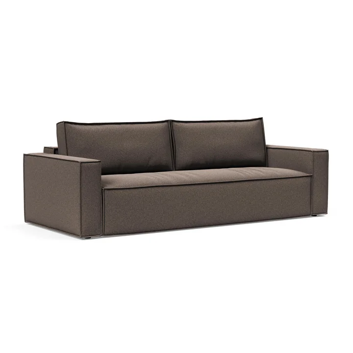 Innovation Living - Newilla Schlafsofa, 246 x 110 cm, taupe (530 Bouclé Off)