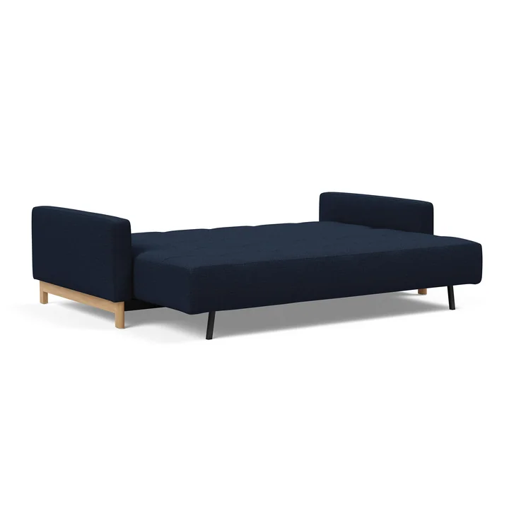 Innovation Living - Pyxis D.E.L Schlafsofa, dunkelblau (Stoff 528 Mixed Dance)