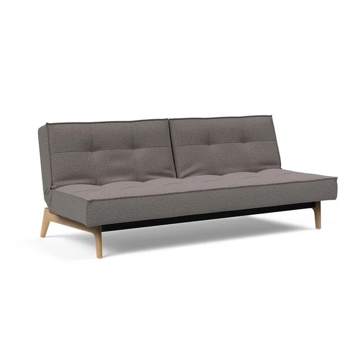 Innovation Living - Splitback Schlafsofa, 210 x 96 cm, grau (521 Mixed Dance)