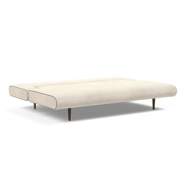 Innovation Living - Unfurl Lounger Schlafsofa, 200 x 121 cm, elfenbein (594 Corduroy)