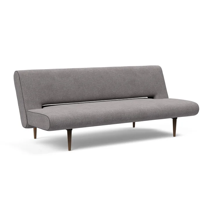 Innovation Living - Unfurl Schlafsofa, 200 x 95 cm hellgrau (217 Flashtex)