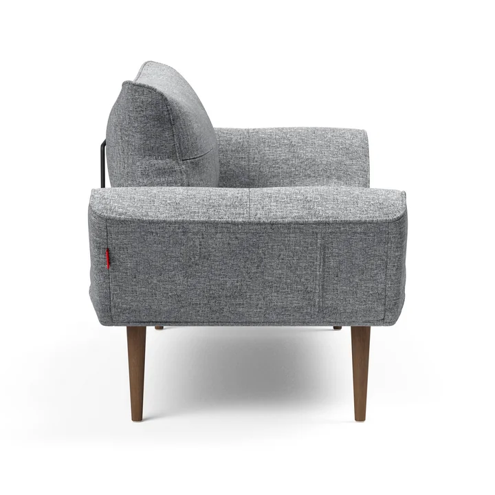 Innovation Living - Zeal Styletto Tagesbett, granit (Stoff 565 Twist)