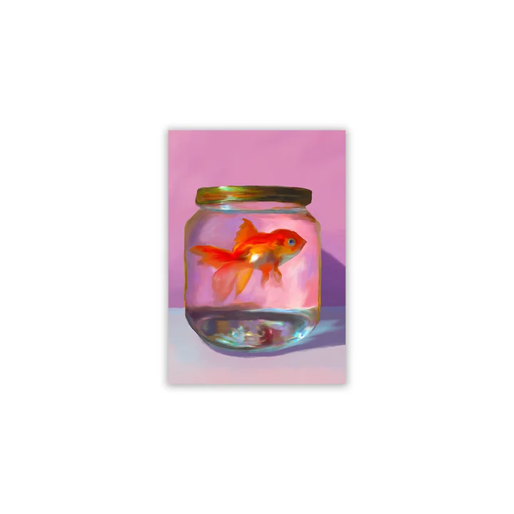 Paper Collective - Fish Poster, A4