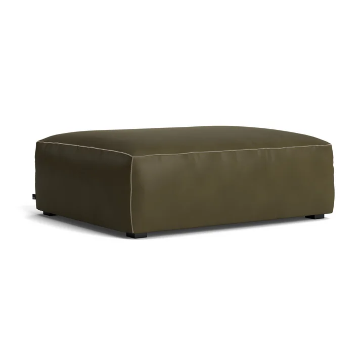 HAY - Mags Soft Ottoman S02 (S), forest (Sense) / Nähte: beige