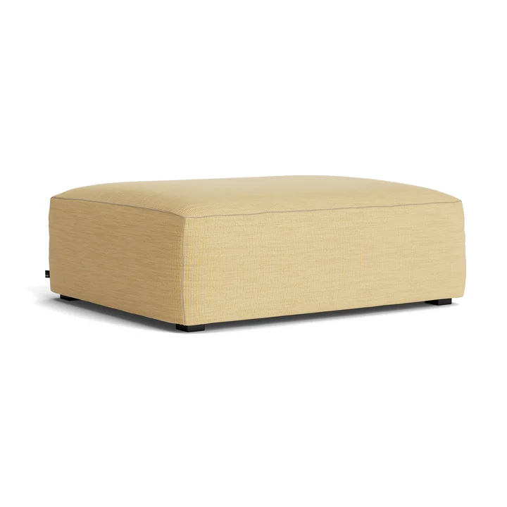 HAY - Mags Soft Ottoman S02 (S), gelb (Yuma 833) / Nähte: beige