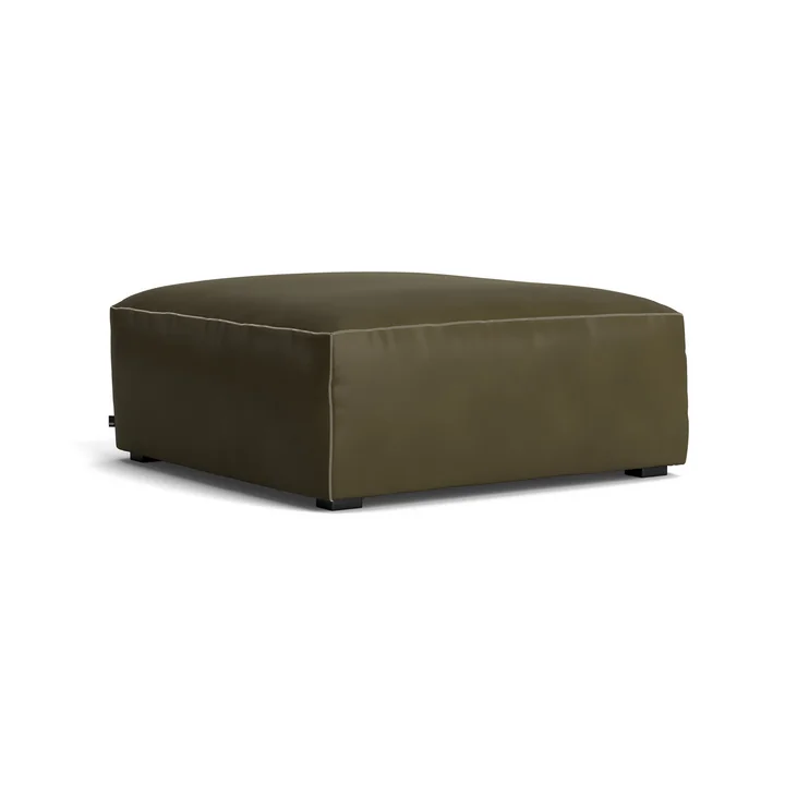 HAY - Mags Soft Ottoman S01 (XS), forest (Sense) / Nähte: beige