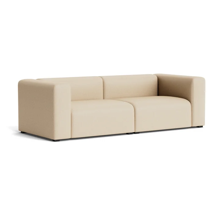 HAY - Mags Sofa 2,5-Sitzer, Kombination 1, beige (Hallingdal 220)