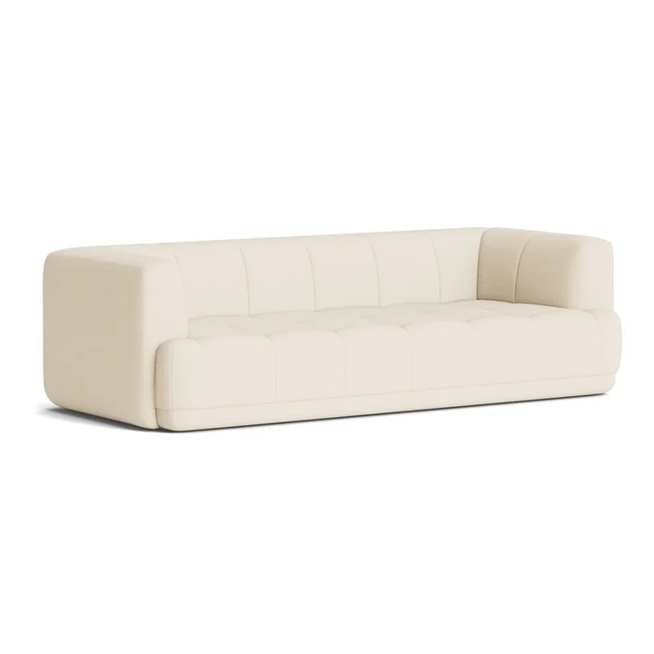 HAY - Quilton 3-Sitzer Sofa, cream (Turf)