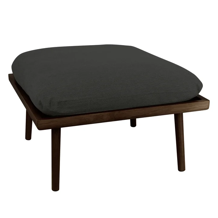 Umage - Lounge Around Shuffle Pouf, Eiche dunkel / shadow