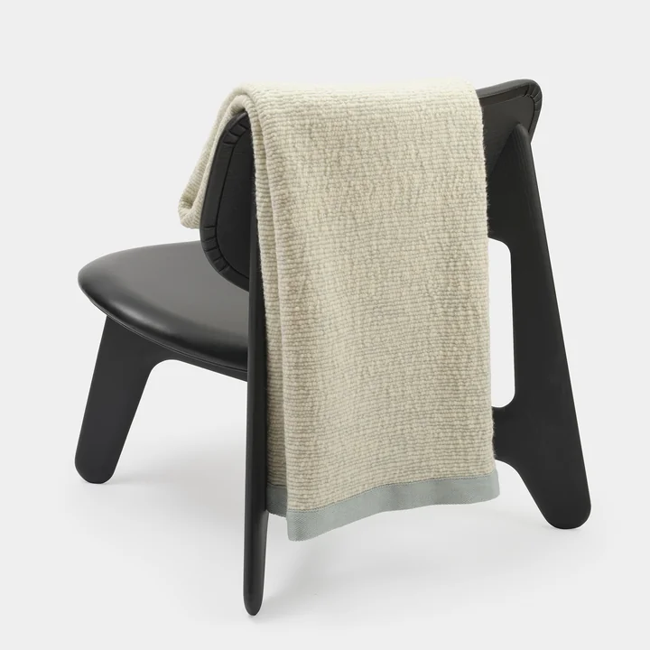 Tom Dixon - Thread Decke, 140 x 180 cm, blau / weiß