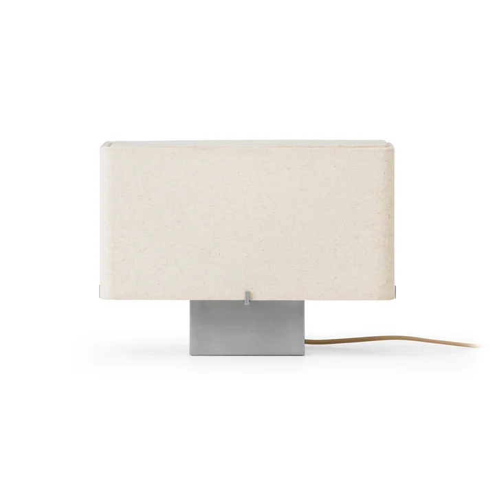 Audo - Nonna Tischleuchte, H 24, Aluminium