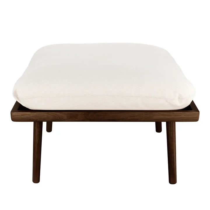 Umage - Lounge Around Shuffle Pouf, Eiche dunkel / white sands