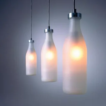 Droog - Milkbottle Lamp