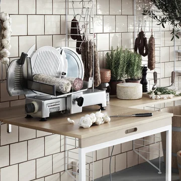 Klapptisch von String in Eiche / Weiß