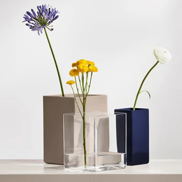 Ruutu Keramik-Vase von Iittala